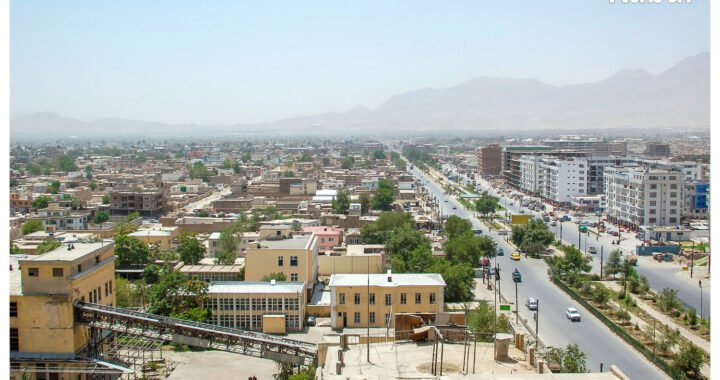 Afghanistan: A general view of the green zone in Kabul, Afghanistan.