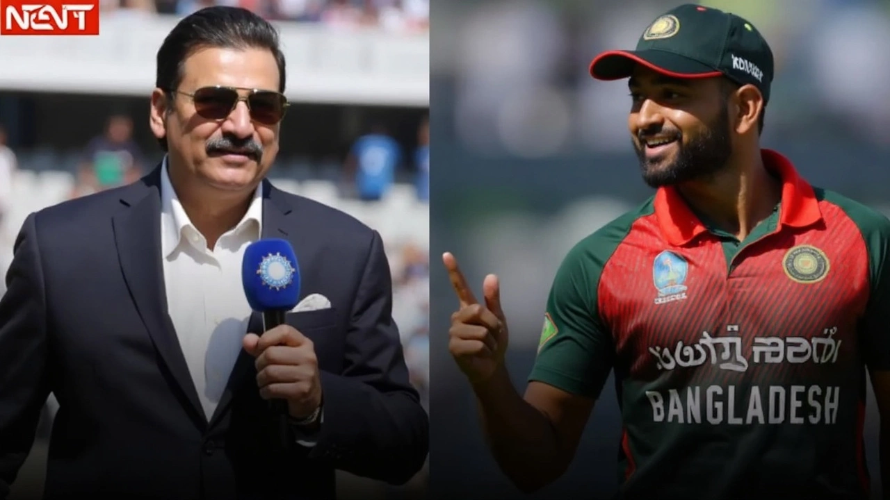 Ravi Shastri and Tamim Iqbal Exchange Sparks in Commentary Box During India-Bangladesh Test