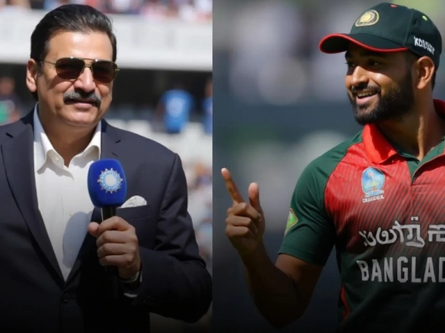Ravi Shastri and Tamim Iqbal Exchange Sparks in Commentary Box During India-Bangladesh Test