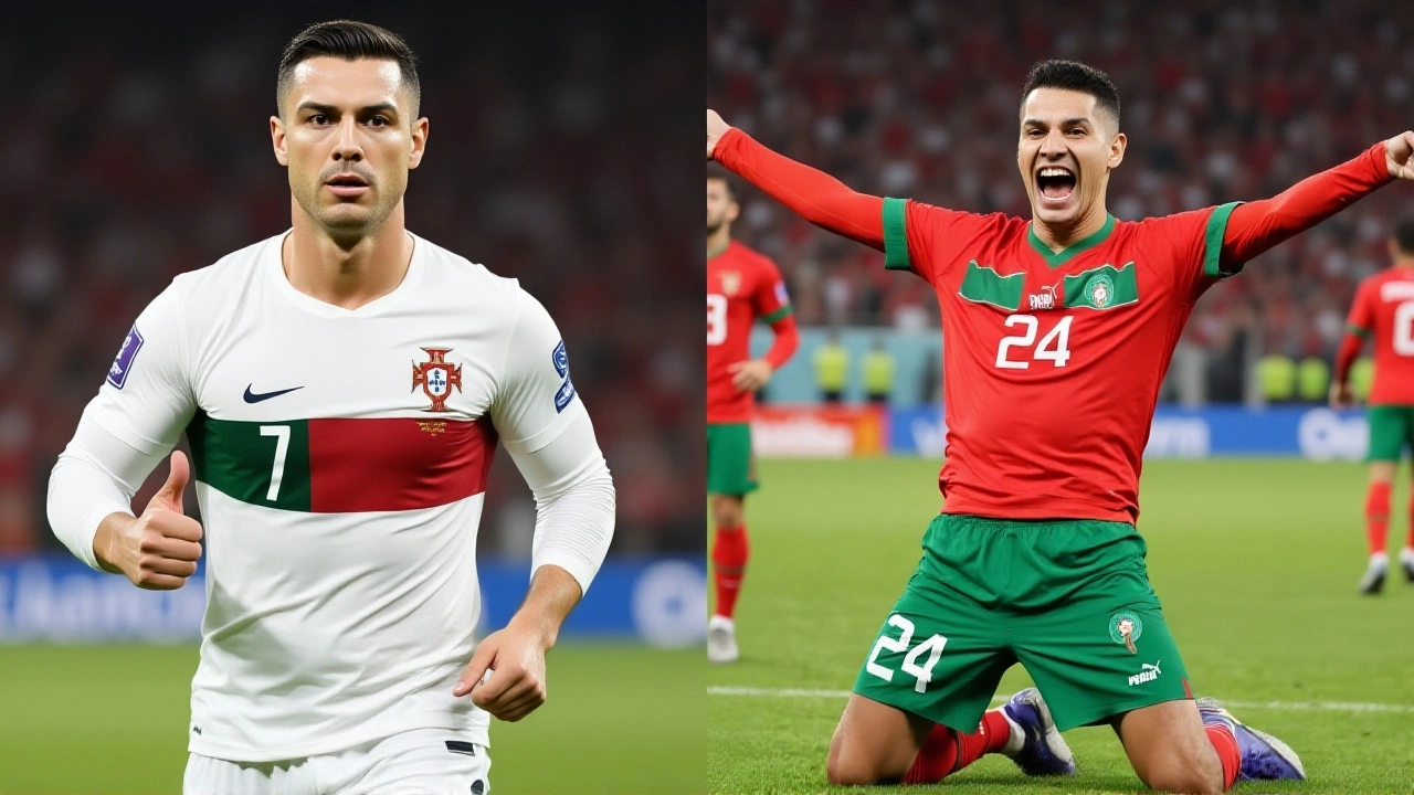 Morocco Stuns Portugal 1-0 as En-Nesyri Scores Historic Goal, Ronaldo Exits World Cup
