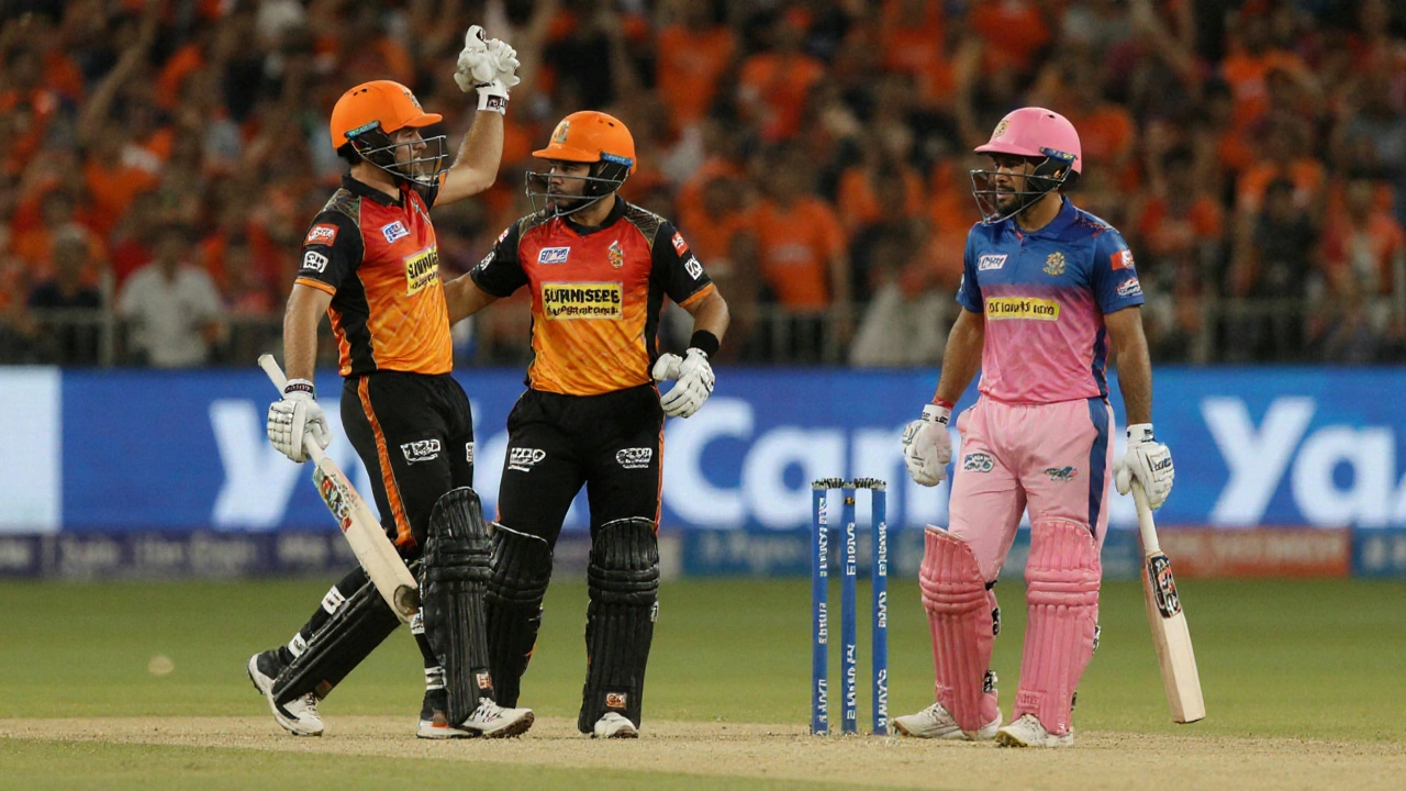 Sunrisers Edge Rajasthan by 1 Run in Thriller at Hyderabad