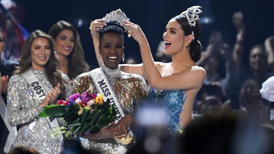Miss USA, Miss America, Miss Teen USA and now Miss Universe are all black women By: CNN Posted: Dec 9, 2019 9:36 PM CDT FACEBOOK TWITTER EMAIL Valerie Macon