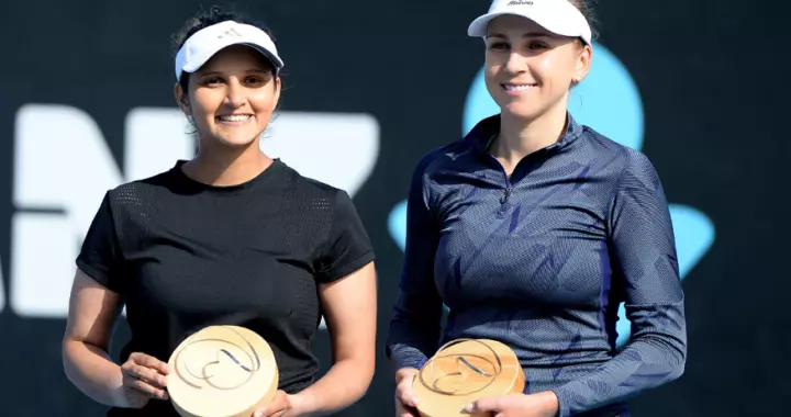 Sania Mirza and Nadiia Kichenok
