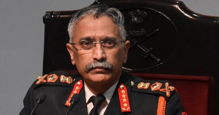 Army Chief General MM Naravane
