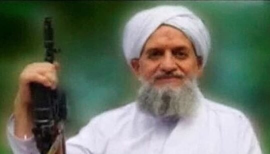 File photo of Al Qaeda's leader, Egyptian Ayman al-Zawahiri.(via Reuters)