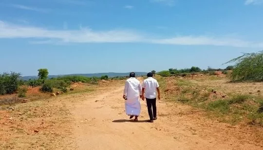 Congress MP Manickam Tagore shared visuals on Twitter.