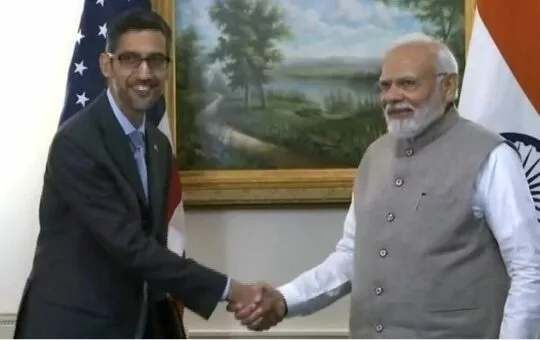 Google CEO Sundar Pichai Confirms Mega USD 10 Billion Investment In Gujarat