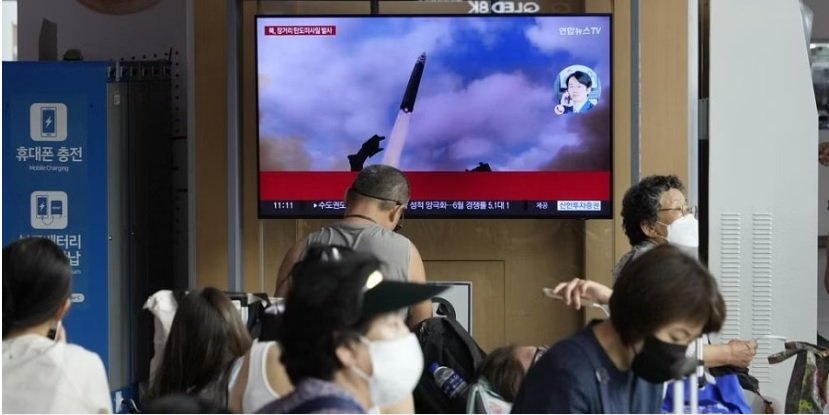North Korea conducts ICBM launch after making threat over alleged US spy flights