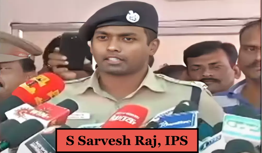 Sarvesh Raj IPS: A Role Model for Aspiring Police Officers, Inspiring Excellence in Service.